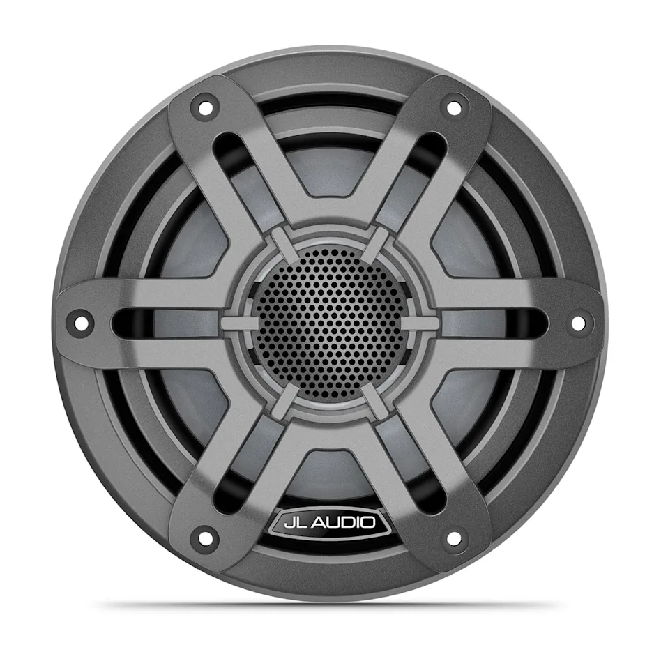 JL Audio M200 Marinelautsprecher 6,5 Zoll ohne LED - grauer Sportgrill