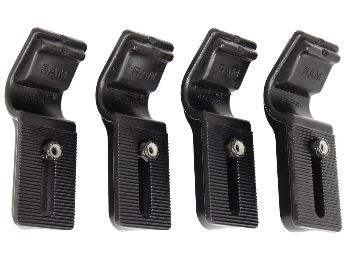 RAM Mounts Seitenarme (Angewinkelt) für Tough-Tray Universal Laptop-Halterung - 4er Set - Schrauben-Set