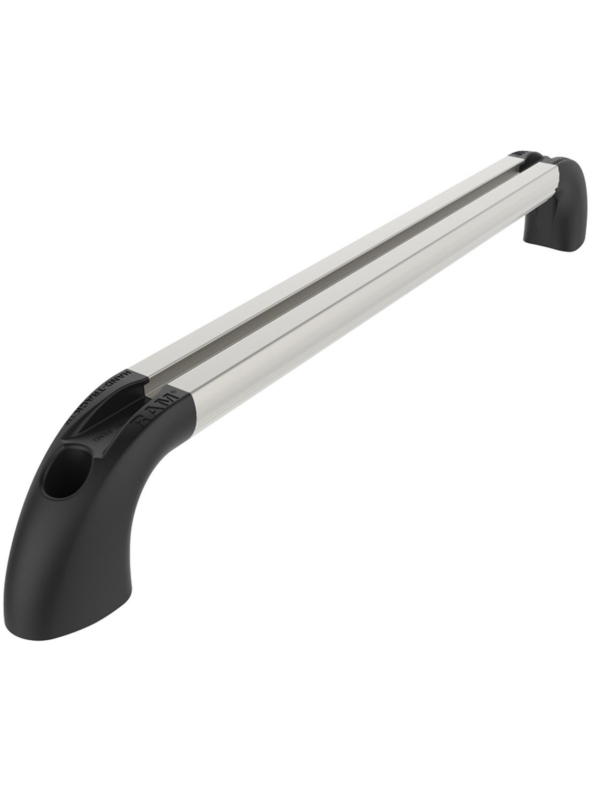 RAM Mounts Hand-Track Aluminium-Schiene inkl. gebogener Endkappen - Innenlänge 304,8 mm (12 Zoll), eloxiert