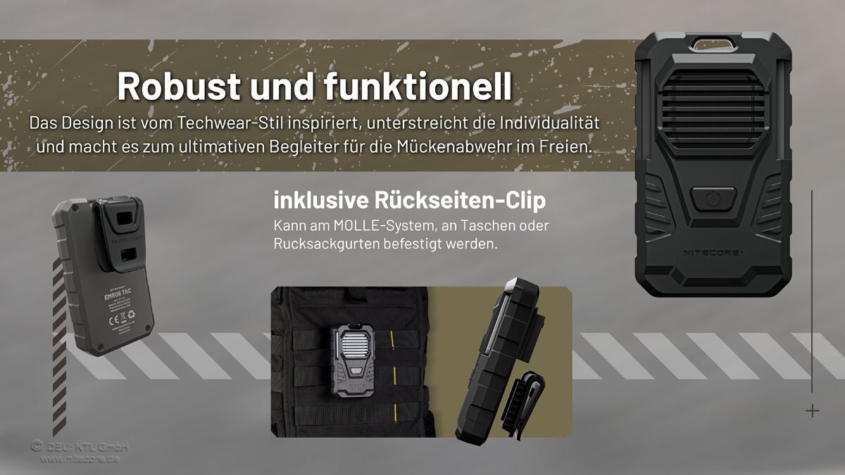 Nitecore EMR06 TAC - Mückenabwehr