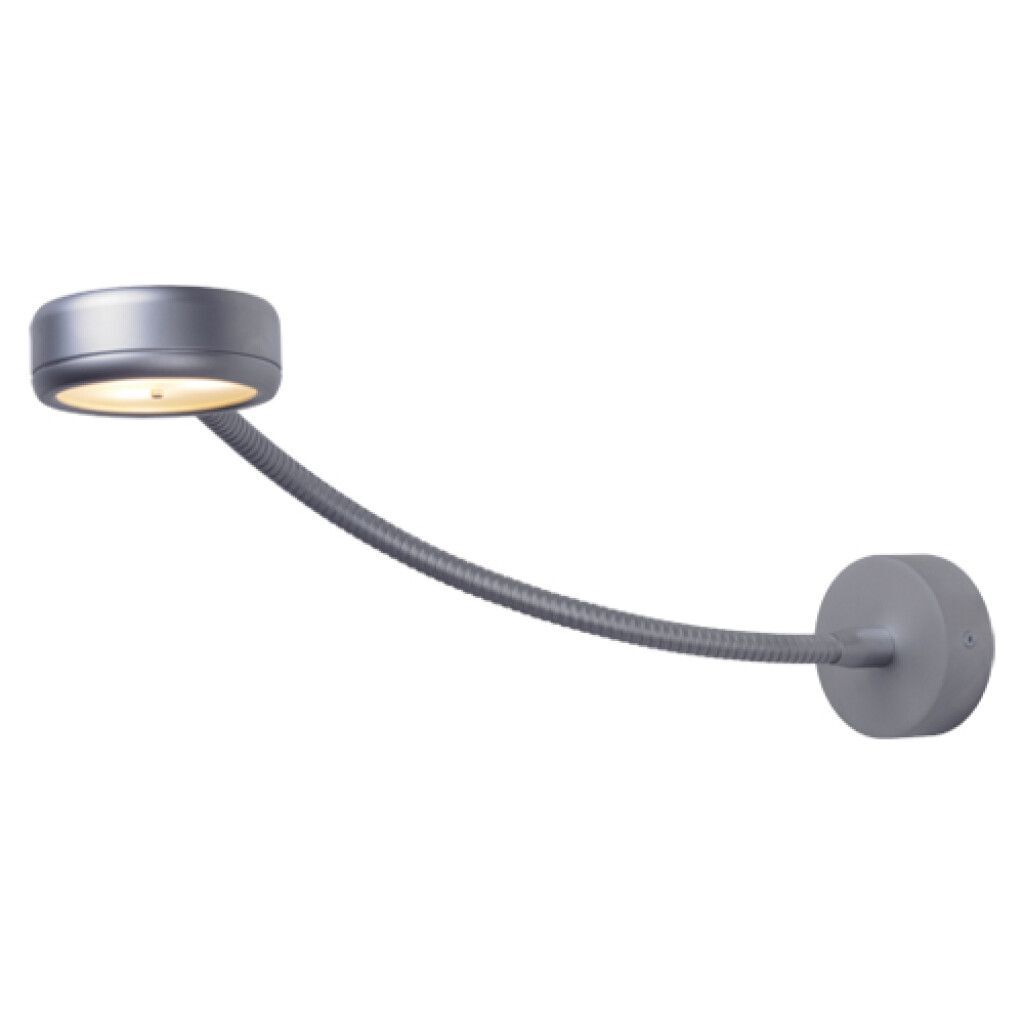 LED-Flexleuchte 05, 300mm, chrom-matt, blau/warmweiss, 10-30V DC, max. 3 W, mit Dimmer