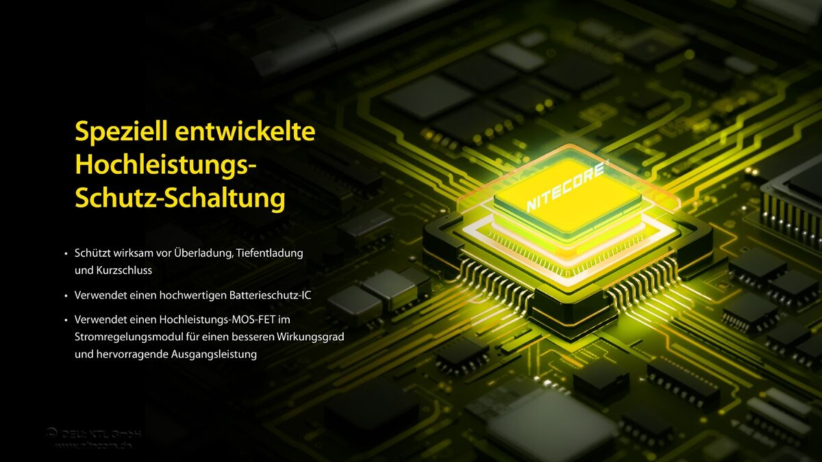 Nitecore Li-Ion Akku 18650, 4000mAh, allwetterfähig