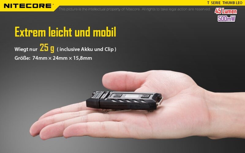 Nitecore Thumb UV