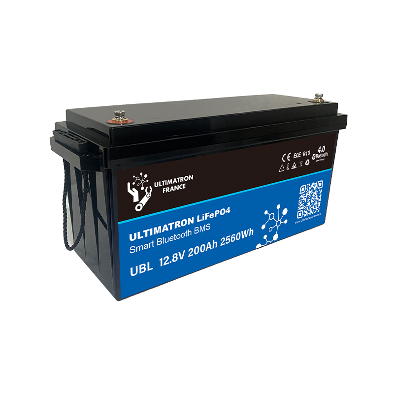 Ultimatron UBL-12-200-PRO LiFePO4 Batterie 12,8 V 200 Ah – Bluetooth & Smart BMS