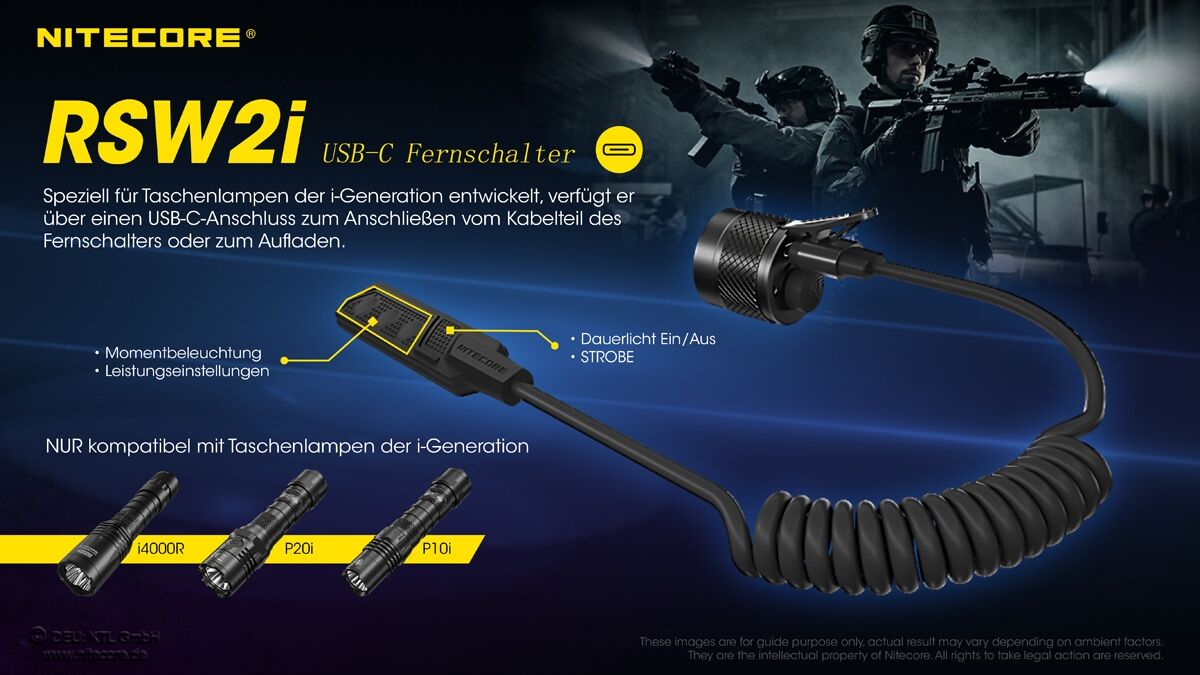 Nitecore Fernschalter RSW2i
