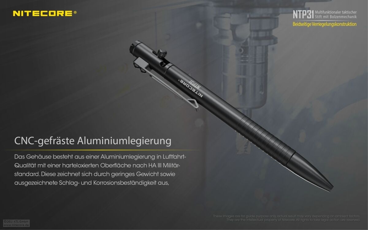 Nitecore Tactical Pen NTP31