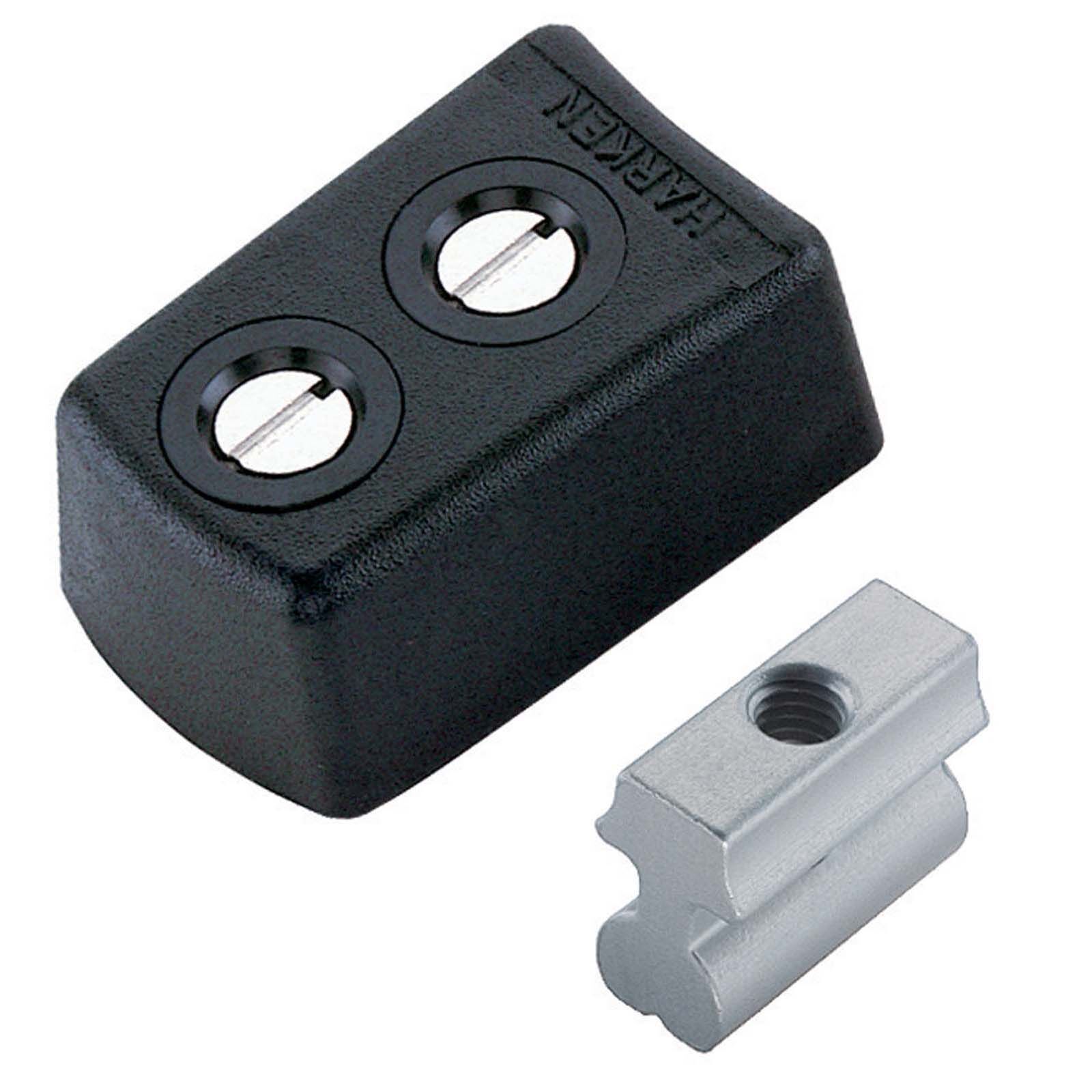 Harken 27 mm B Endstopp Set - runde Nut