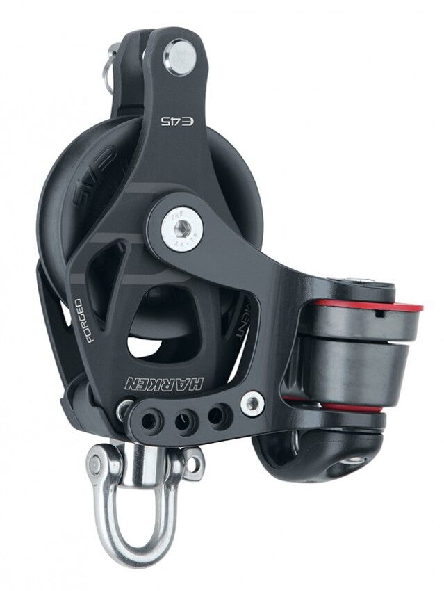 Harken 45mm Element Block mit Hundsfott und Cam-Matic Harken 45mm Element Block mit Hundsfott und Cam-Matic