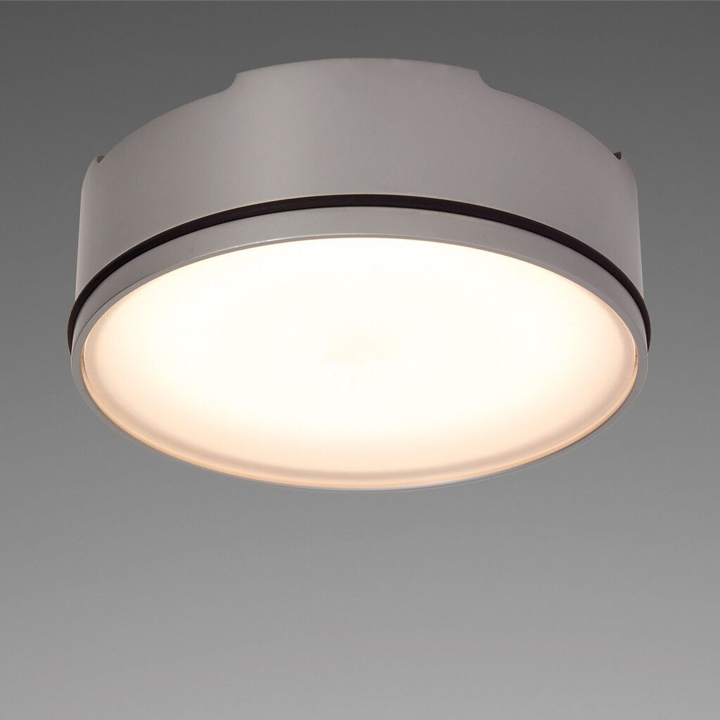 LED-Anbauleuchte D2-1 Slave, chrom-matt, warmweiß, 10-30V DC, max. 9W, dimmerbar via LD200 o. MASTER