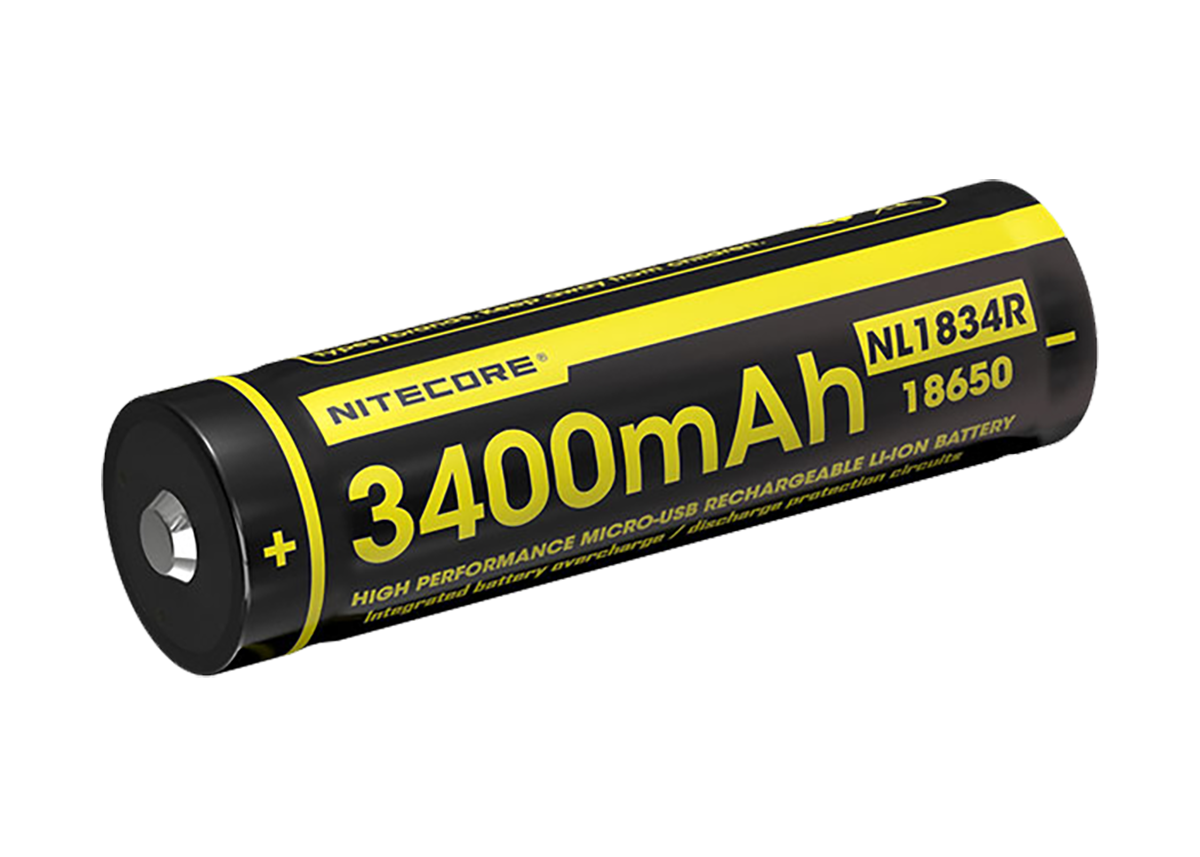 Nitecore Li-Ion Akku Typ 18650 - 3400mAh - NL1834R