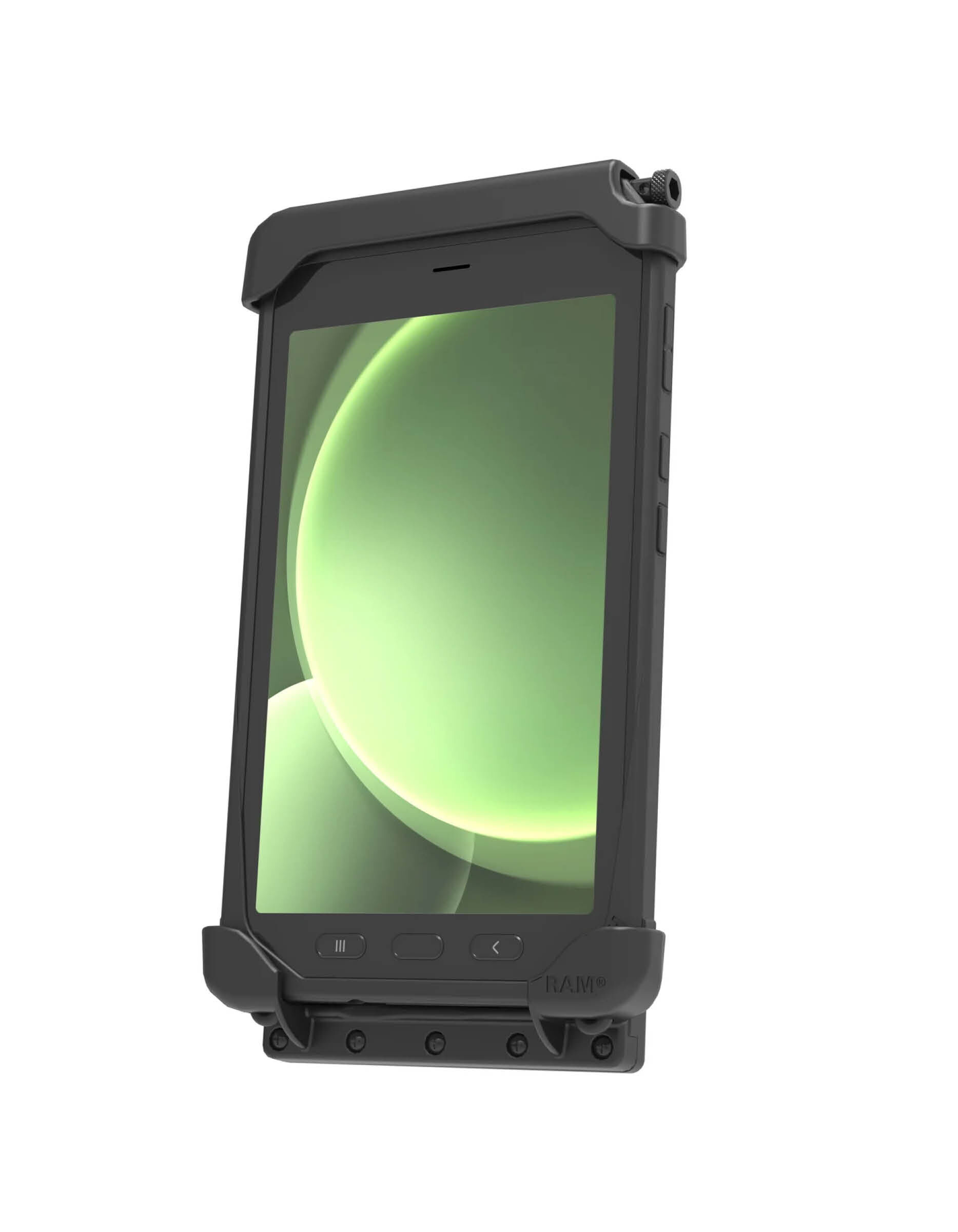RAM Mounts Tab-Tite Halteschale für Samsung Galaxy Tab Active 5,3 & 2 - AMPS-Aufnahme, Schrauben-Set