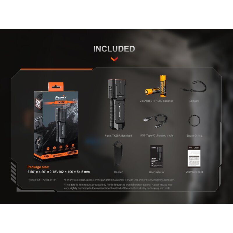 Fenix TK28R LED Taschenlampe
