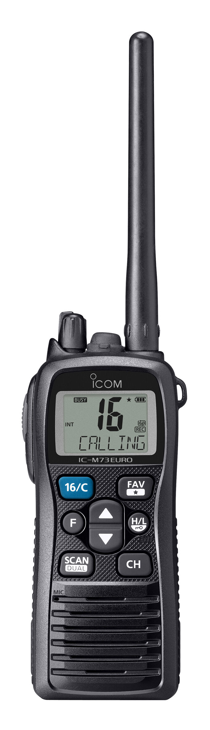 Icom IC-M73 Marine Handsprechfunkgerät schlank, elegant und leistungsstark