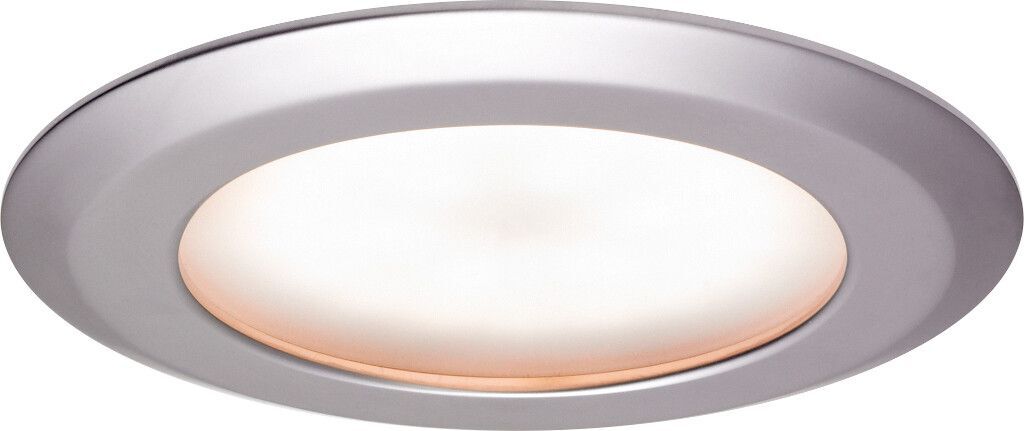 LED-Einbauleuchte EB22-1 (Slave), chrom-matt, warmweiß, 10-30V DC, max. 6 W