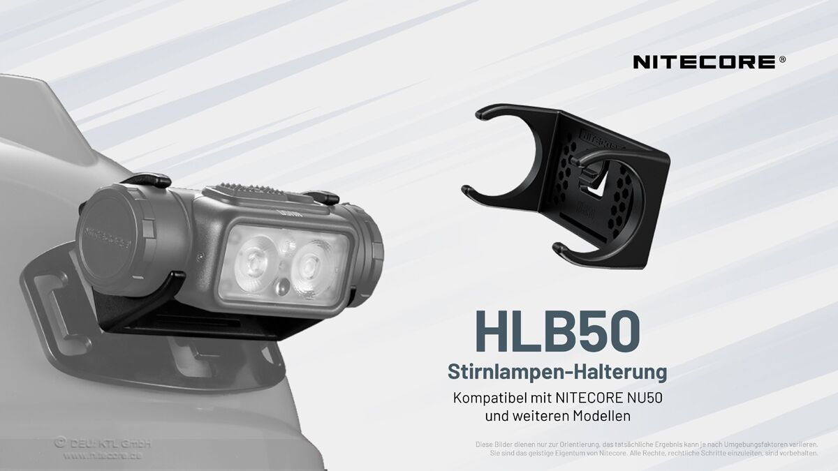 Nitecore Aufnahme für NU5X-Modelle