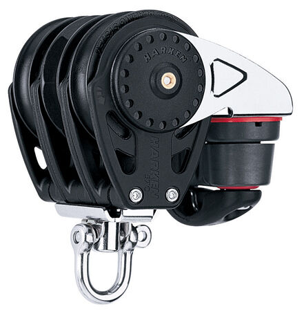 Harken 57mm Triple Carbo Ratchamatic w/Cam Cleat (2629)