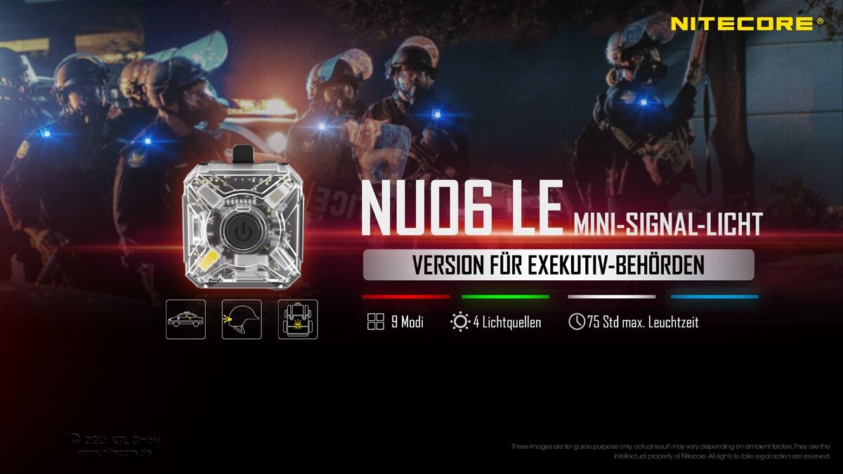 Nitecore NU06LE - Signallampe