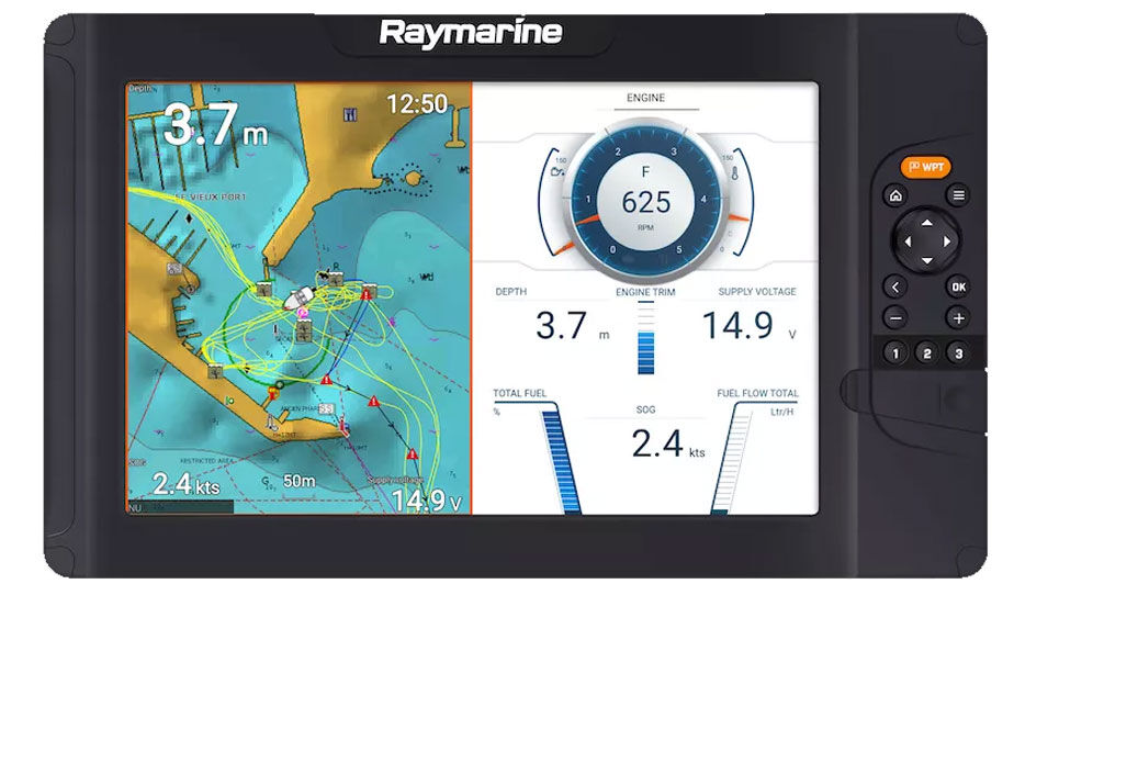Raymarine Element-S 12 Navigationsdisplay ohne Seekarte