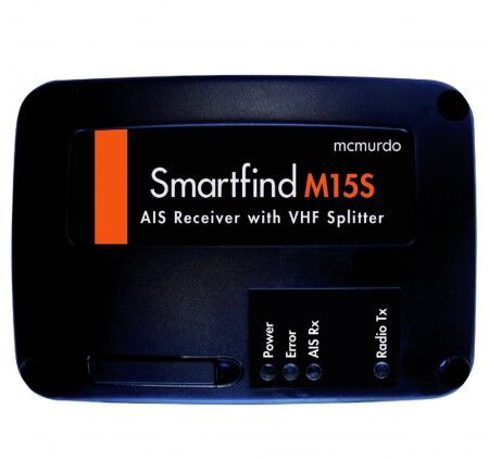 McMurdo Smartfind M15S AIS 2 Kanal Empfänger NMEA0183 mit Weiche