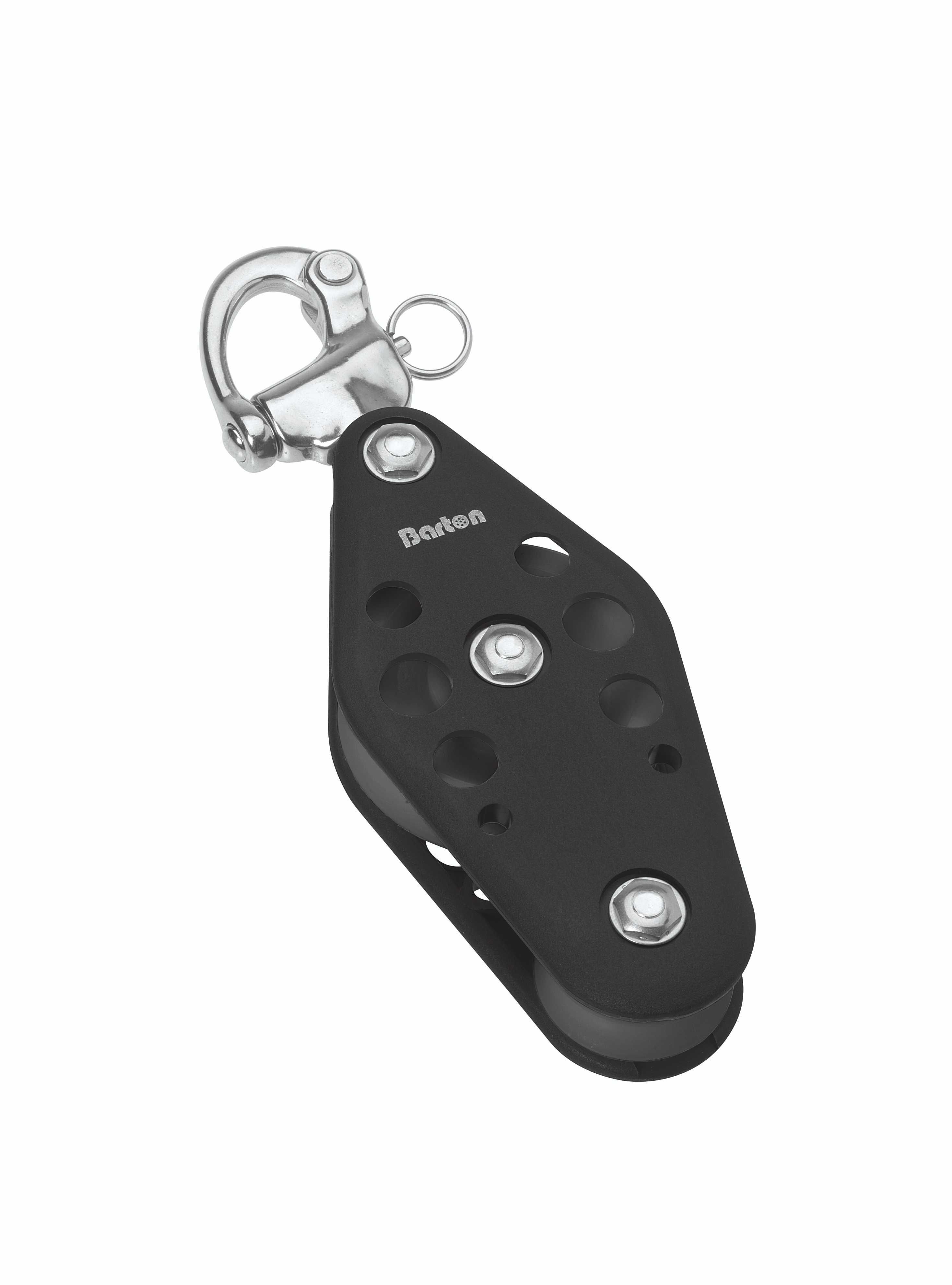 Barton Size 7 Gleitlagerblock Violine mit Schnappschäkel Barton Size 7 Gleitlagerblock Violine mit Schnappschäkel