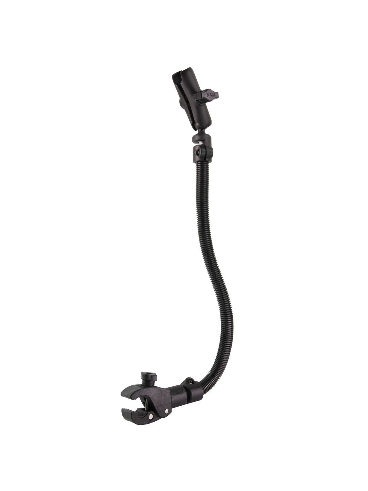 RAM Mounts Tough-Claw Set für Rollstühle - B-Kugel (1 Zoll), Tough-Claw klein (Durchmesser 15,9-29,0 mm), Armverlängerung ca. 450 mm