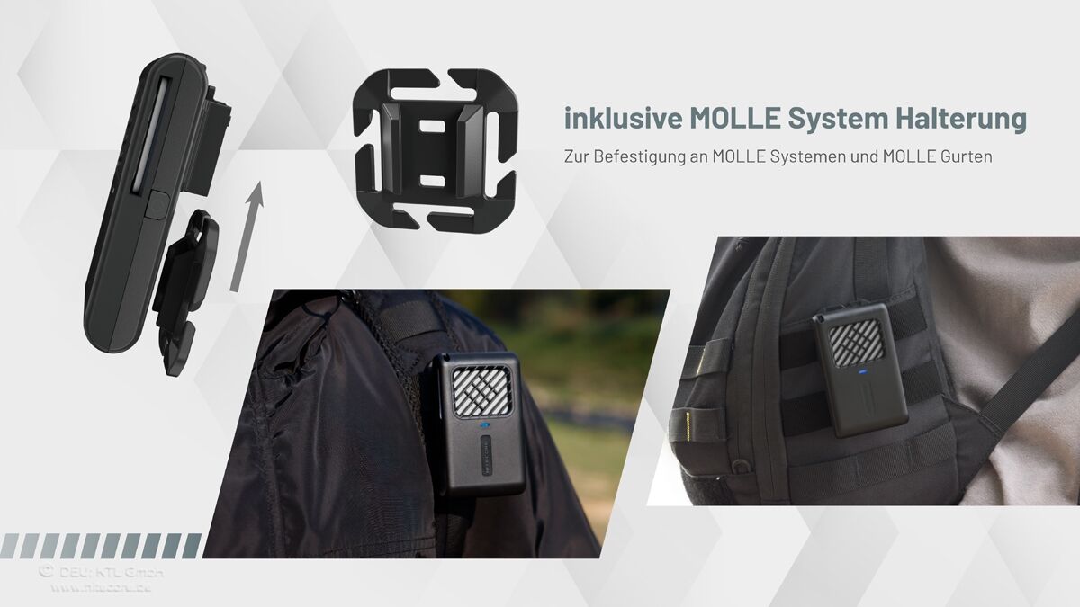 Nitecore EMR06 - Mückenabwehr, integrierter Akku