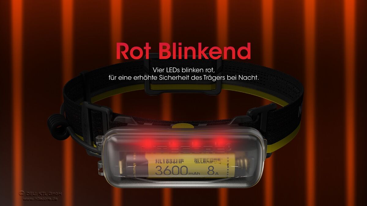Nitecore 18650er Akku-Extension-Case für NU4x und NU5x