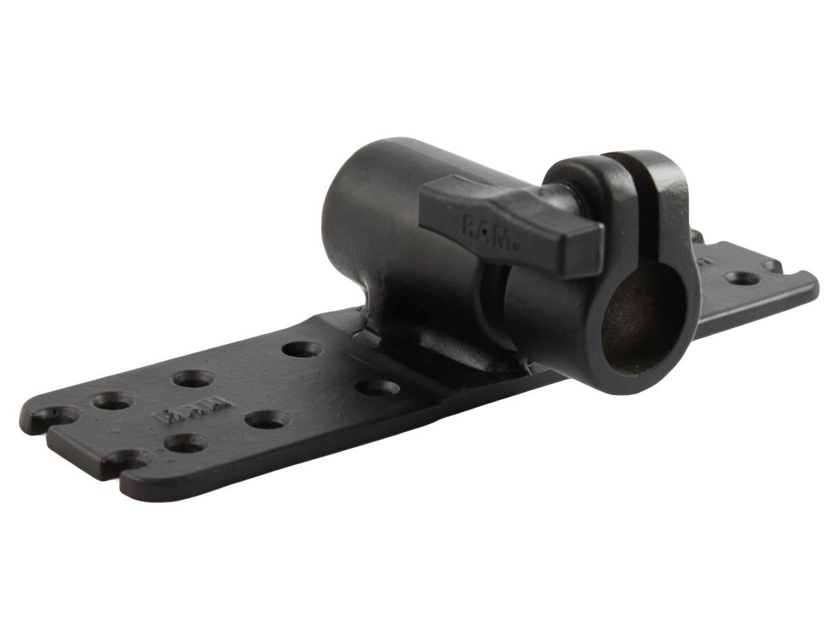 RAM Mounts Basisplatte (3 x 11 Zoll) - diverse Lochraster, 25,4 mm Öffnung mit Feststellschraube, im Polybeutel