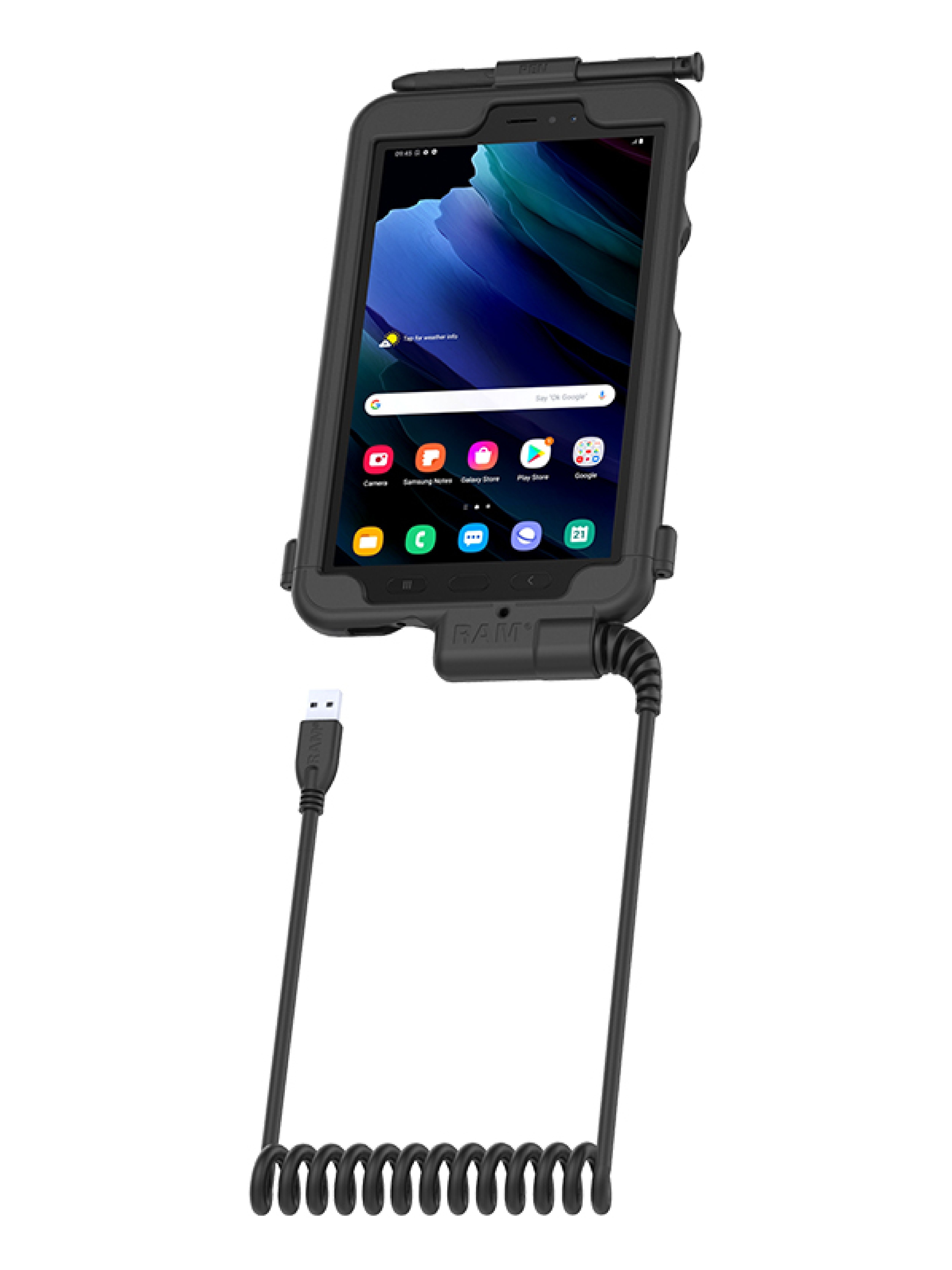 RAM Mounts Tough-Case Samsung Tab Active5 & 3 - mit USB-Anbindung