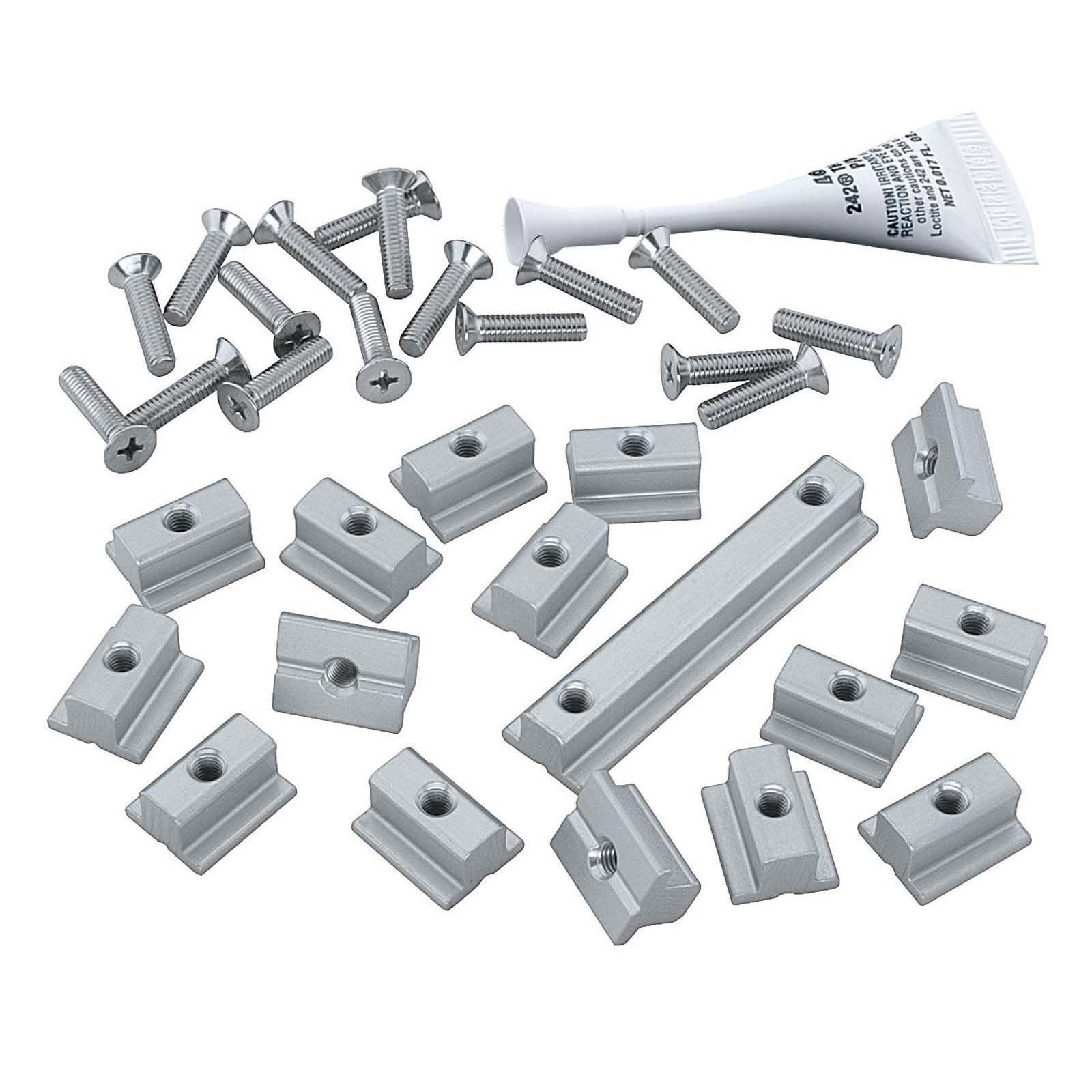 Harken 22 mm A Montage Set - flache, breite Nut