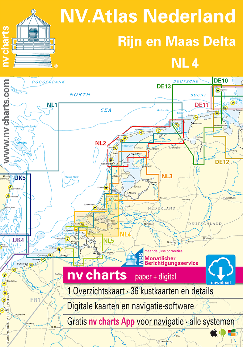 NV Kombipack Atlas NL 4 - Rijn & Maas Delta