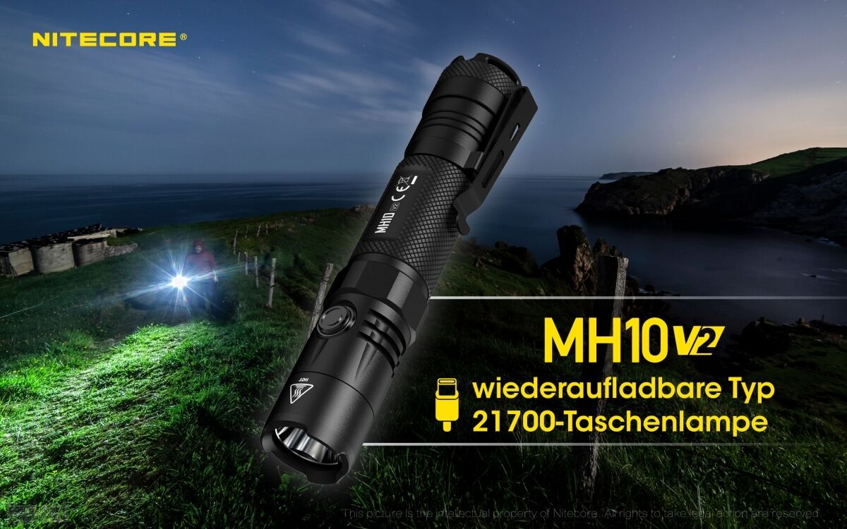 Nitecore MH10 V2 - 1200 Lumen
