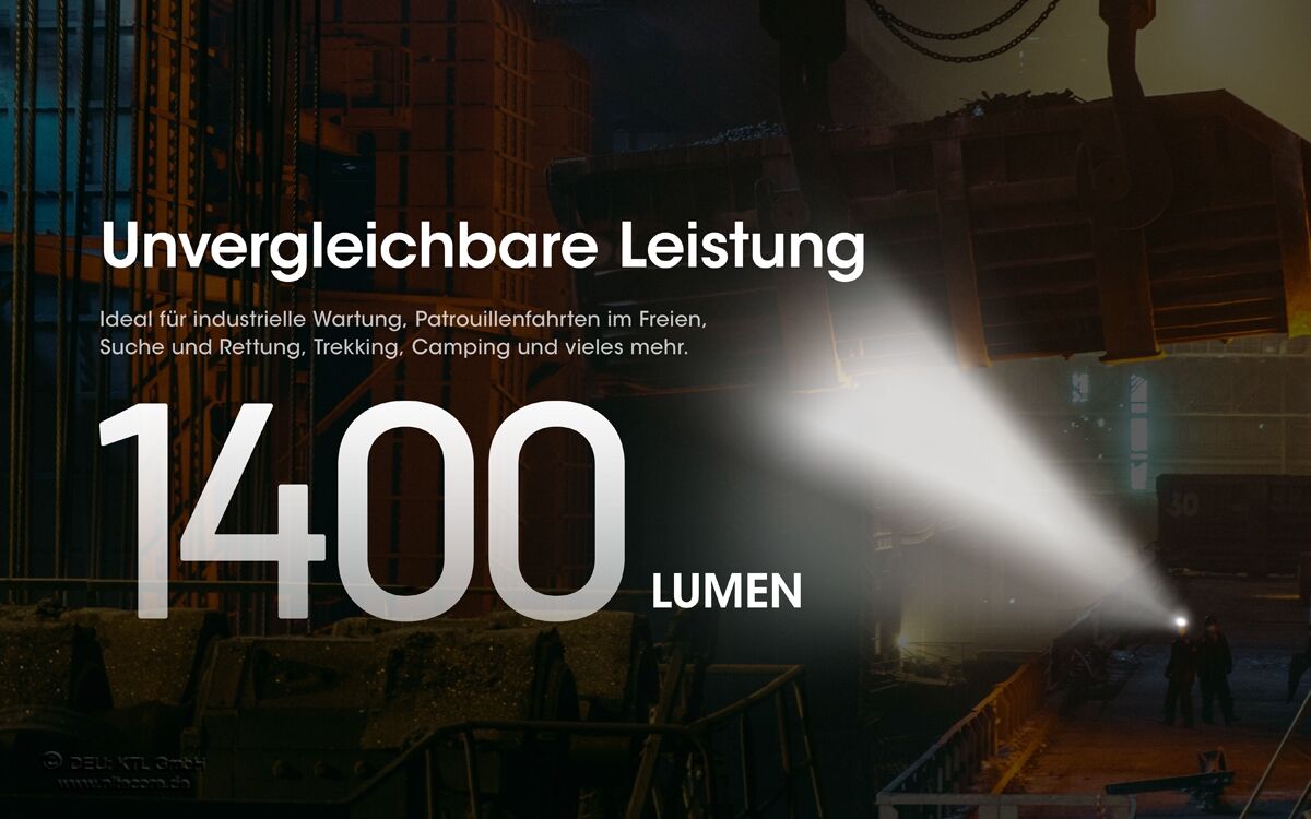 Nitecore NU50 - 1400 Lumen