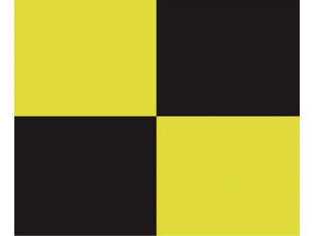 Talamex_Signalflagge_L Talamex Buchstabenwimpel Abm. 30 x 36 cm Signalflagge L
