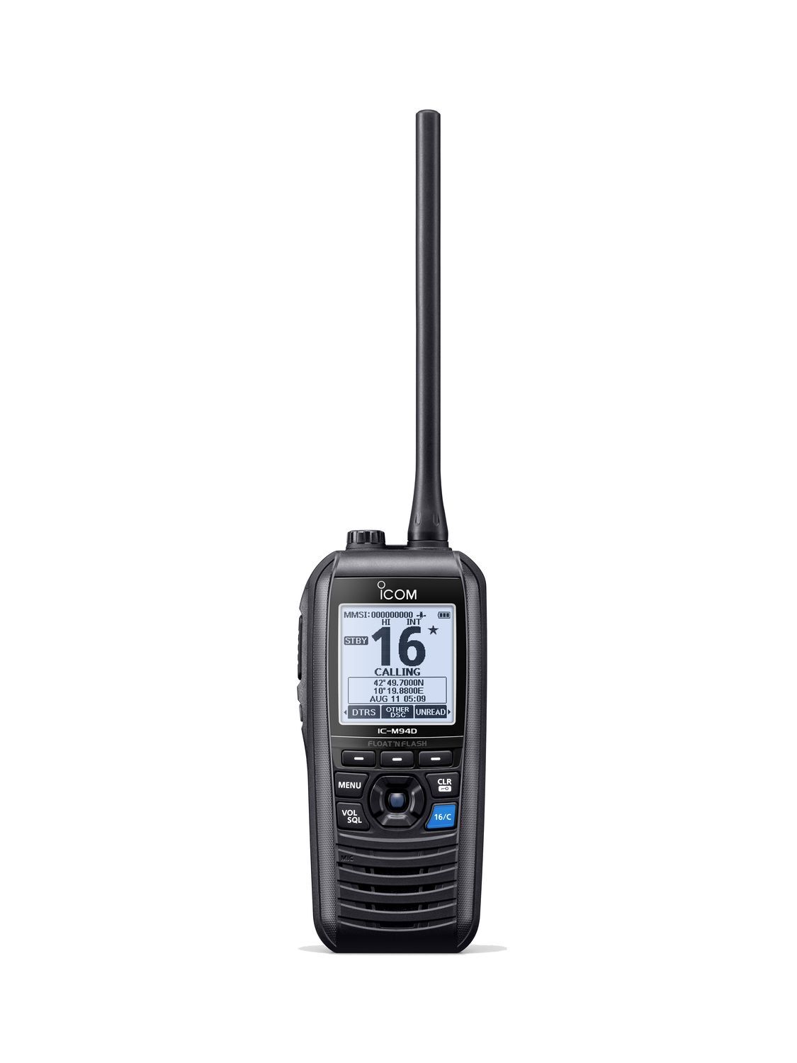 ICOM IC-M94DE UKW Handsprechfunkgerät mit DSC & ATIS ICOM IC-M94DE UKW Handsprechfunkgerät mit DSC & ATIS