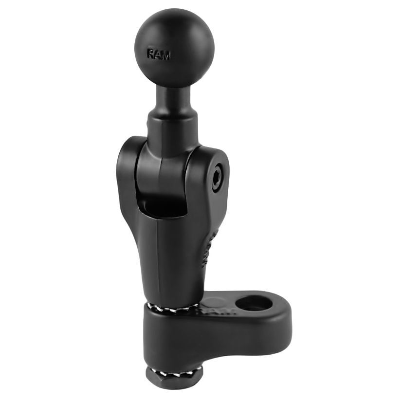 RAM Mounts Motorrad-Basis für Spiegelmontage - B-Kugel (1 Zoll), Oberteil schwenkbar