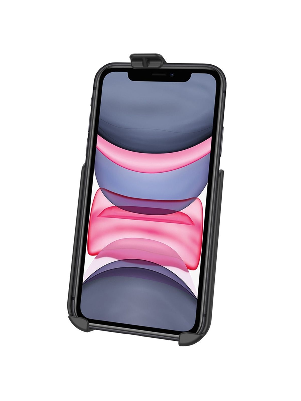 RAM Mounts EZ-Roll'r Form-Fit Halteschale für Apple iPhone 11 - Ohne Schutzhülle