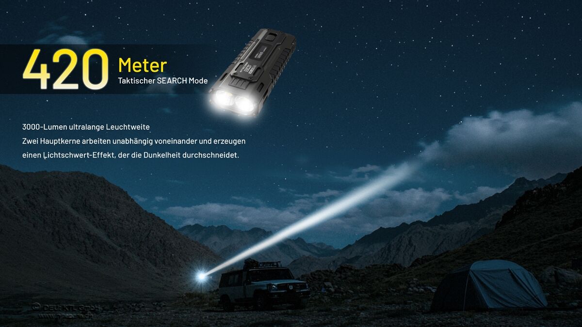 Nitecore EDC37 - 8000 Lumen