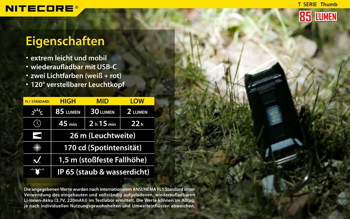 Nitecore Thumb