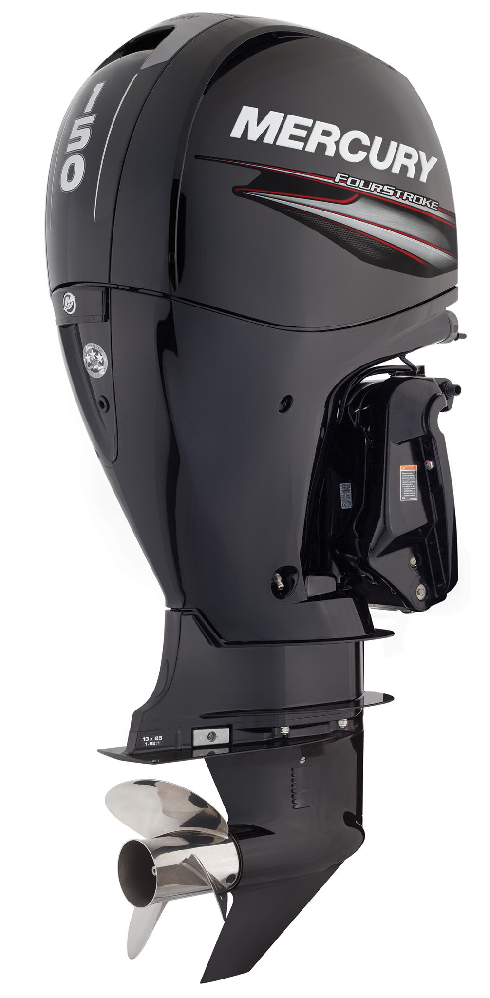 150HP-FourStroke_3qtr_Stbrd-Aft Mercury Außenborder 150 PS EFI FourStroke 3000ccm