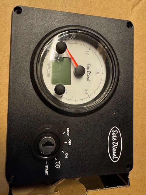 Solé 63938211BS Instrument Panel SSG-20 Mini-17/29 ETS 12V