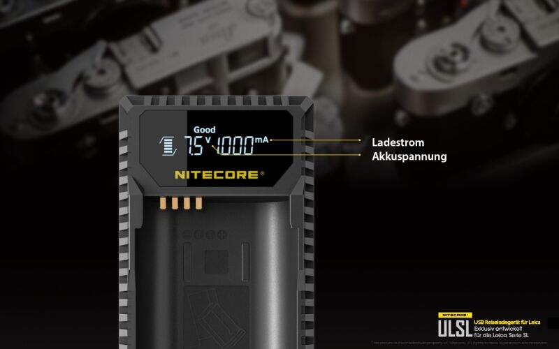 Nitecore ULSL - für Leica Cameras