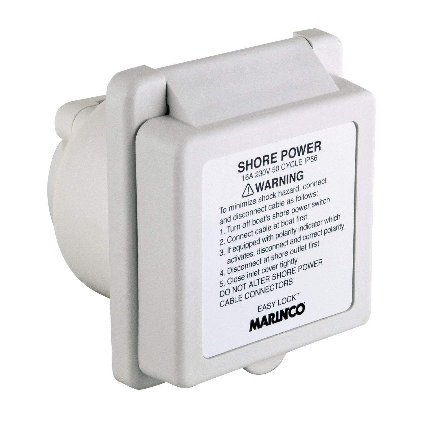 351478-35242 Marinco US Landstrom Einspeisung Kunststoff 16A