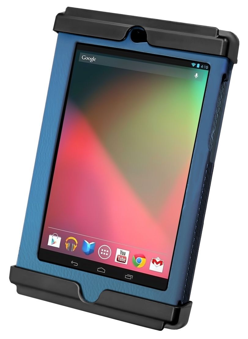 RAM Mounts Tab-Tite Universal Halteschale für Google Nexus 7 (mit Schutzhülle) und weitere Tablets bis zu 7 Zoll - AMPS-Aufnahme, Schrauben-Set