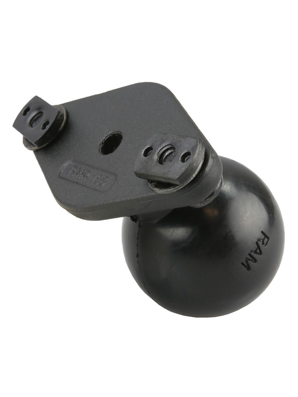 RAM Mounts Diamond-Basisplatte (Trapez) mit Doppel-T-Slot für flache Panele - C-Kugel (1,5 Zoll), 2-Loch AMPS