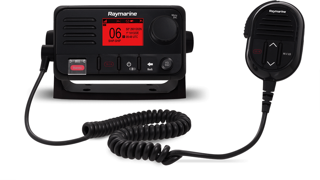 Ray53-Front Raymarine Ray53 UKW See-/Binnenfunkanlage
