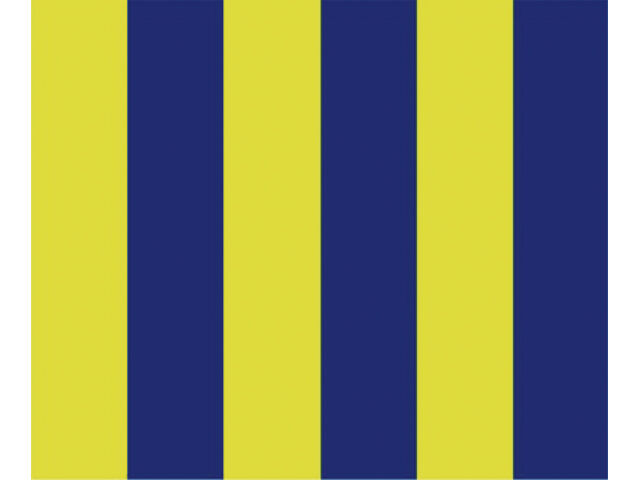 Talamex Buchstabenwimpel Abm. 30 x 36 cm Signalflagge G