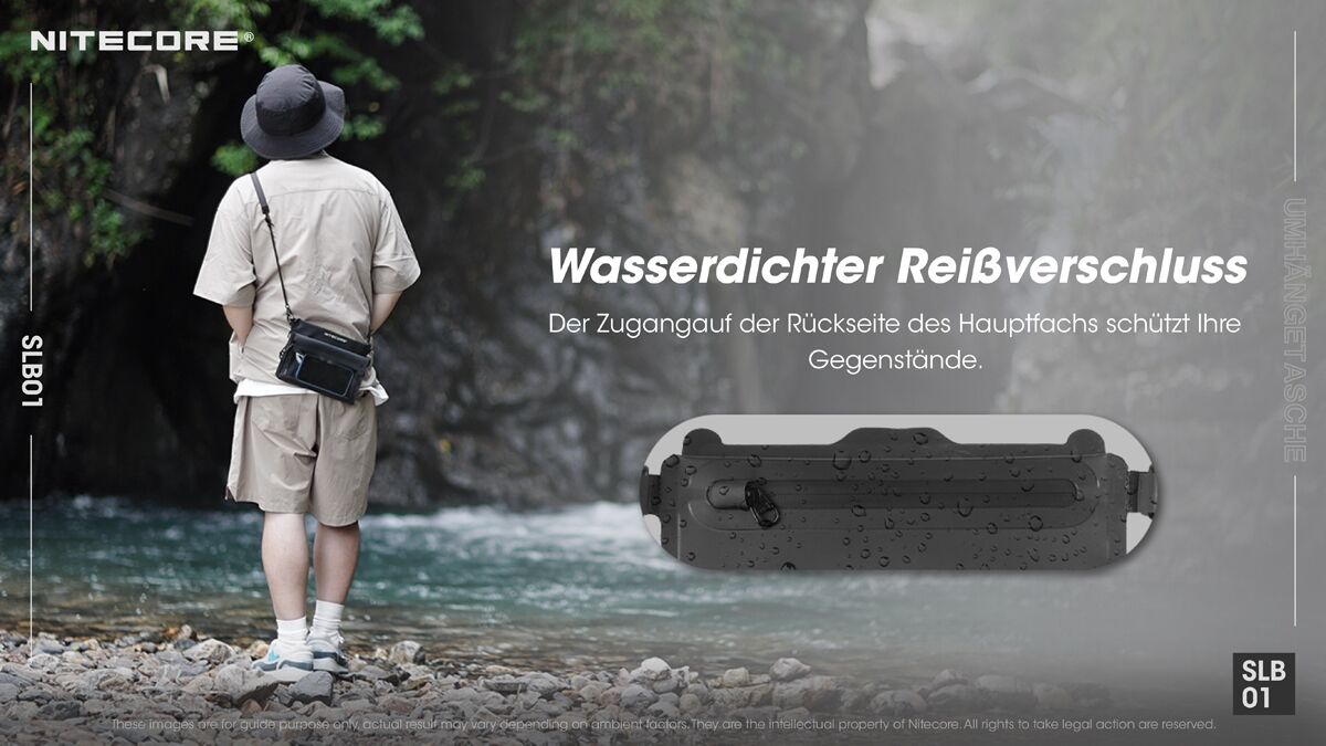 Nitecore SLB01 - Slingbag, wasserdicht