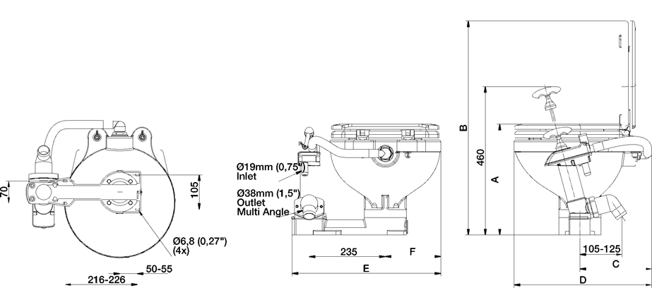 johnson-pump-aquat-toiletten-mit-manueller-pumpe-kompakt-pot-a-345mm-b-650mm-c-215mm-d-425mm-e-450mm-f-170mm-einlass-o19mm-abfuhr-o38mm-gewicht-9-6kg-soft-close