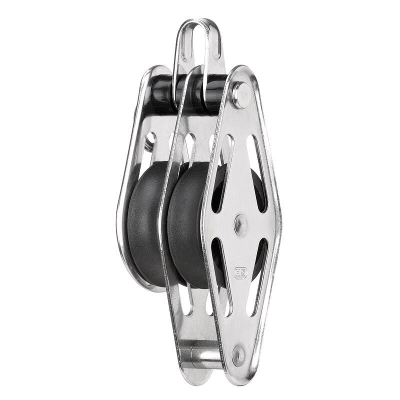 3503100155 Sprenger 10mm Gleitlagerblock doppelt mit Bügel und Hundsfott